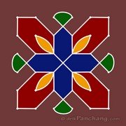 6x6 Dot Rangoli 8
