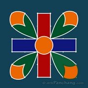 6x6 Dot Rangoli 9