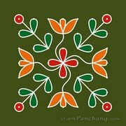 7x7 Dot Rangoli 11