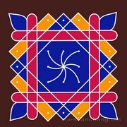 7x7 Dot Rangoli 15