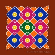 7x7 Dot Rangoli 3