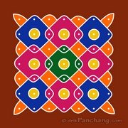 7x7 Dot Rangoli 3