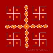 7x7 Dot Rangoli 4