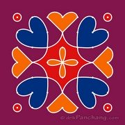 7x7 Dot Rangoli 5