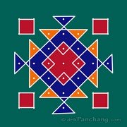 7x7 Dot Rangoli 9