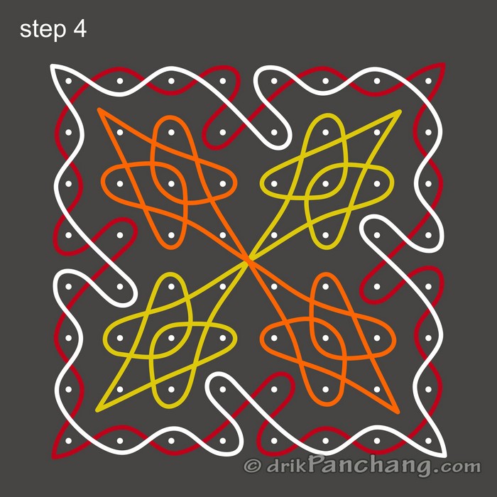 8x8 Dot Rangoli 8x8 Dot Rangoli Design 8x8 Dot Rangoli Designs