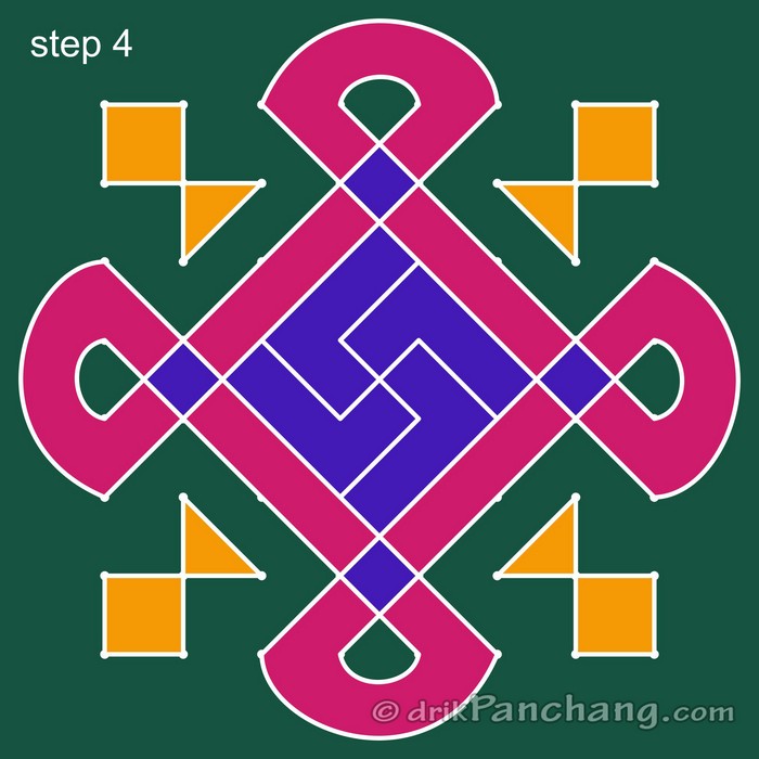 8x8 Dot Rangoli 8x8 Dot Rangoli Design 8x8 Dot Rangoli Designs