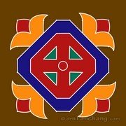 8x8 Dot Rangoli 11