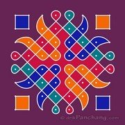 8x8 Dot Rangoli