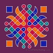 8x8 Dot Rangoli 16