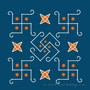 8x8 Dot Rangoli 19