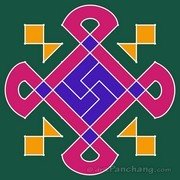 8x8 Dot Rangoli 21