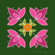 8x8 Dot Rangoli 8