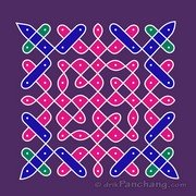 9x9 Dot Rangoli 7
