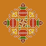 Dot Rangoli 1