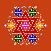 Dot Rangoli 18