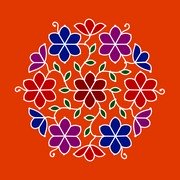 Dot Rangoli 19