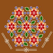 Dot Rangoli 20
