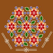 Dot Rangoli 20