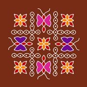 Dot Rangoli 21