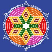 Dot Rangoli 23