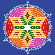 Dot Rangoli 23