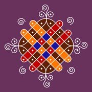 Dot Rangoli 26