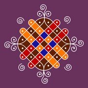 Dot Rangoli 26