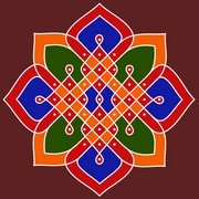 Dot Rangoli 3