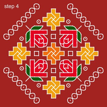 Dot Rangoli Designs | Dot Kolam Designs | Dot Muggu Designs | Dot ...