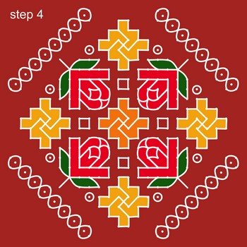 Dot Rangoli Designs | Dot Kolam Designs | Dot Muggu Designs | Dot ...