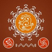 Ganesha Rangoli 12