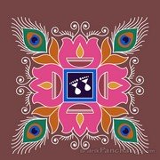 Janmashtami Rangoli 7