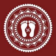 Lakshmi Pada Rangoli 1