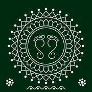 Lakshmi Pada Rangoli 2