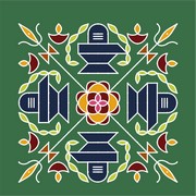 Shiva Rangoli 12