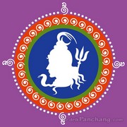 Shiva Rangoli 16