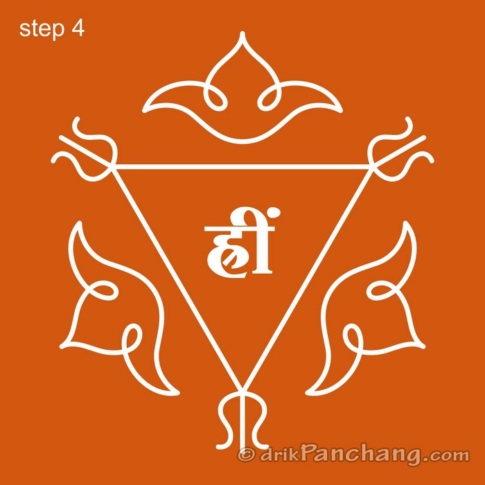 Navagraha Rangoli | Weekdays Rangoli for Sunday | Navagraha Surya Rangoli