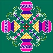 Sankranti Rangoli 8