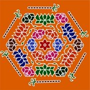 Sankranti Rangoli 9