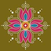 Simple Rangoli 11