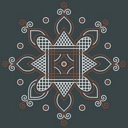 Simple Rangoli 12