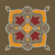 Simple Rangoli 13