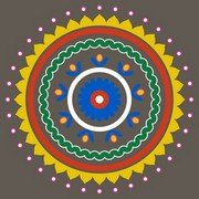 Simple Rangoli