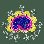 Simple Rangoli 3