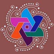 Simple Rangoli 6
