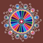 Simple Rangoli