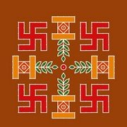 Tulasi Rangoli 5