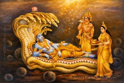 Lord Vishnu Prabodhini