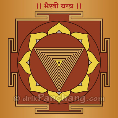 Goddess Bhairavi Yantra